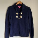 Lilly Pulitzer Bainbridge Toggle Shawl Collar Knit Sweater Photo 2