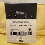 Worthington Women’s NWT  Bright Yellow Wide-Leg Pants Photo 3