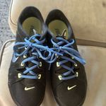 Nike Training Black and Blue Sneakers with Yellow Highlights Photo 3