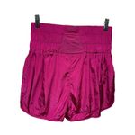 Free People Movement The Way Home Shorts Pink High Waist Women Sz M Running Photo 1