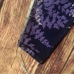 Aerie Women’s  Ankle Leggings Floral Purple Size M Photo 3