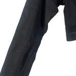 Gymshark  Long Sleeve Crop Top Black Logo Print Thumbholes‎ Seamless Activewear Photo 4