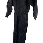 Ellesse Vintage Women's Size 10 Medium Black Snow Skiing Suit Photo 0