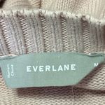 Everlane Pink The Soft Cotton Square Crew Long Sleeve Pullover Sweater Top Sz M Photo 2