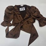 LPA Candy Top in Chocolate Brown XXS Photo 2