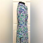 Talbots NWT  Fit & Flare Spring Fleur Poplin Shirt Dress with Belt 2 Photo 12