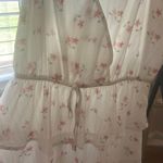 Cream Floral Strap Dress Multi Size XL Photo 3