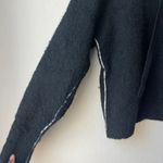 Maria McManus Brushed Fleece Wool Cashmere Blend Black Sweater Hoodie Size M‎ Size M Photo 5