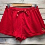 Vintage Tweety Bird Red Lounge Shorts Embroidered Cartoon Y2K Cozy sz S Photo 1