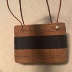 Lisi Lerch Tan and Black Woven Bosom Buddy Bag Photo 5