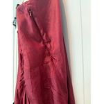Eileen Fisher  Sleeveless Dress Burgundy Sequin Detail Women's Plus Size 1X Photo 3
