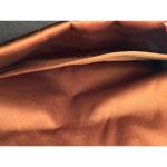 New Etro Women's Velvet Clutch with Satin Trim Brown Photo 3