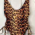 One Piece Joues de Sable Leopard Animal Print Swimsuit Photo 1