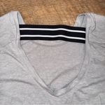 New Balance Open Back Contender Tee Light Gray T-Shirt Photo 5