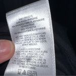 EXPRESS  Black 3/4 Sleeve Blouse with Satin Detail Size Medium Photo 5