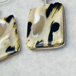 Shell Dangle Drop Pierced Earrings Kidney Wire Style Hook Multiple Color Shades Photo 13