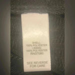 Cache  Zebra Animal Print Top Black/Metallic/Silver/Blue Short Sleeve Sheer Sz M Photo 4