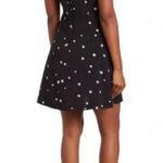 Abound NWT  Black White Daisy Floral Print Babydoll Mini Dress Short Sleeve New Photo 1