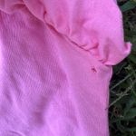 ZARA  Pink Ruffle‎ Sleeve Crop Top Women's Small Short Sleeve Casual Photo 5