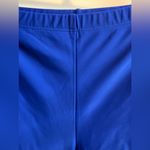 Women's Blue Spandex Dance Shorts size Large Photo 3