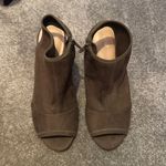 Apt. 9 Brown Peep-Toe Ankle Boots Photo 1