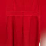 Karl Lagerfeld  Red with Bow Accent Sleeveless Sheath Dress Photo 7