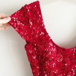 Scala Red Sequin Mini Dress Photo 2