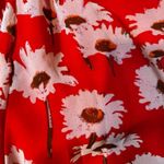 Urban Outfitters  Lula red floral V neck romper Photo 9