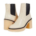Free People NIB!  Leather James Chelsea Chunky Boot in White - Size EU 39 Photo 1