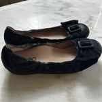 ABEO Biosystem Tabitha Black Shimmer Bow Ballet Flats Shoes Women's Size 7N Photo 4