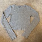 Brandy Melville Grey Top Photo 0