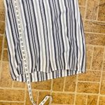 Banana Republic  Striped Button Down Shirt Tunic Dress Photo 8