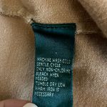 Ralph Lauren Lauren  Tan Zipper Hoodie Size Medium Photo 17