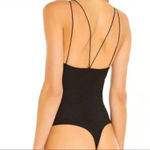 Alix NYC Brielle Strappy Bodysuit Black Size L Photo 2