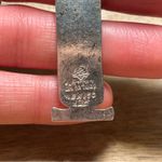 Sterling Silver Vintage Long Egyptian Mexico Symbols 925  Pendant Photo 13