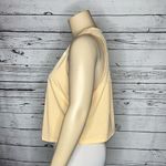 The North Face Womens Size 1X Peach Pink Cut-Out Keyhole Crop Tank Top Photo 1