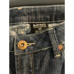 Buffalo David Bitton  Dark Wash Winona Mid Rise Wide Leg Stretch Jeans Women's 30 Photo 2