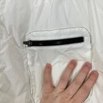 FP Movement Free People White Track Pants Cargo Pockets Zipper Ankle Drawstring Size L Photo 7