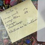 Vintage Y2K, blouse, in green and wine tones with a beautiful stone belt Photo 5