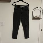 Madewell  The Perfect Vintage Jean Black Denim Size 27 Photo 2