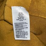 Lark & Ro Mustard Yellow Ruffle Mock Neck Sweater Photo 3