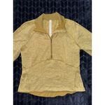 Lululemon  Womens Always‎ Alert 1/2 Zip Long Sleeve Cropped Size 8 Photo 1