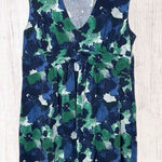 Loft  Cap-Sleeve V-neck Jersey Knit Mini Dress A-line Silhouette, XL Photo 0