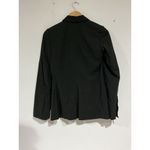 Banana Republic Womans Bananna Republic Classic Stretch Black 1 Button Blazer Size 0 Photo 3