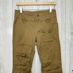 Zana Di Y2K Trendy  Khaki Cargo Flare Pants Juniors size 5 Photo 3