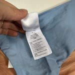 J.Crew Classic Light Blue Curved Waist Bikini Bottom Size Large UPF 50 NWT Photo 3