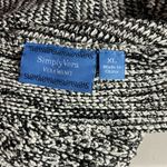 Vera Wang Simply Vera  Black and White Tank Top Photo 4