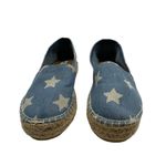 Steve Madden  TALAN Blue Chambray Star Print Espadrilles Size 7.5 Flats Photo 1
