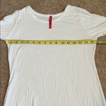 Spanx  Classic White Long Sleeve Tee Size Large Photo 3