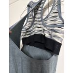 Nike  Dri Fit Women's Gray Athletic Tank Top Built In Sports Bra Medium Photo 8